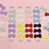 Lazo Nudo Lindo Accesorios para Niña DIY Niños Hecho a Mano Bolsa de Dolor Material Tablero de Dolor Ropa Guantes Material Bufanda