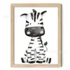 Amazon Cross-Border Novo Produto Comércio Exterior Pintura Artística Decoração Animal da Selva Elefante Girafa Zebra Núcleo de Pintura para Jardim de Infância