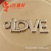 Um 112,6kg Cores Disponíveis, 0,98 Gramas, Acessórios de Telefone Letra Love Retrô, Acessórios DIY, 100 Peças/Pacote