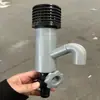 Rueda de mano Antivuelco para Invernadero, Mallas de Filtro de Agua Superiores e Inferiores, Marco de Aluminio, Base de Ángulo Directo de Esquina, Accesorios Móviles para Semilleros
