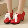 Chegada Nova Outono 2026 Sapatos de Salto Alto Brogue de Comércio Exterior Botas Femininas Estilo Britânico Salto Grosso Salto Alto Botas Curtas Sapatos Individuais Femininos