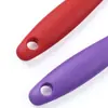 Espátula Pequeña de Silicona, Espátula en Forma de T de Lengua de Pato Integrada, Espátula Verde para Mezclar Crema, Ensalada, Espátula Todo Incluido para Crema