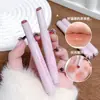 MYHO Espejo de Luz Sostenido Miel Labial Sólida Esencia Labial Brillo Labial Doodle de Luz Acuosa Labial Duradero Espejo de Vidrio Explosiones