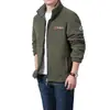 Jaqueta de Lã Nova Outono e Inverno 2022 Masculina Casual para Exterior Moletom de Veludo Dupla Face Masculino 2218