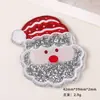 Accesorios de Resina para Manualidades de Dibujos Animados Joyería Acrílico Pegamento de Crema Navideño Pasador Funda para Teléfono Móvil Hebilla de Zapato Llavero Colgante