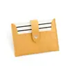 Bolso Clutch de Cierre a Presión Simple Nuevo de Verano, Funda Cartera para Licencia de Conducir y Tarjetas Bancarias, Cartera Compacta Multicapa para Tarjetas