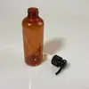 Suministrado directamente por el fabricante: Botellas de Champú de 200 ml, Botellas Recarga para Gel de Ducha, Botellas Vacías de Plástico PET, Botellas Redondas con Bomba para Loción
