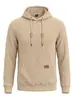 Moletom casual com capuz jacquard de manga longa liso para homens, exportação Amazon, tamanho europeu, primavera/outono, caimento solto