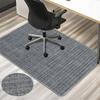 Amazon Adhesivo Auto-Adhesivo Sin Pegamento Oficina Computadora Silla Silla Alfombrilla para Piso Alfombra Insonorizada Silla Giratoria Antideslizante Silenciosa Alfombrilla