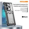 Adecuado para Xiaomi 14t Funda para Teléfono Móvil con Tarjetero y Protección en las Cuatro Esquinas Redmi Note14 Funda Protectora Galvanizada A3 Card 12S 11