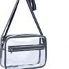 Bolso bandolera transparente de PVC, riñonera deportiva, coreano para hombre y mujer, impermeable, almacenamiento, bolso de pecho, bolso para teléfono móvil, bolso bandolera de moda