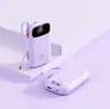 Batería Portátil para Comercio Exterior Transfronterizo con Cargador de Cuatro Cables Integrado, Gran Capacidad de 20000 mAh, Pantalla Digital, Venta al por Mayor