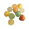 Cuentas de Jade de Seda Dorada Natural de Xinjiang, Accesorios de Cuentas de Chile, Cuentas para Pulsera DIY de Aventurina, Cuentas Sueltas de Jade, Árbol de Navidad