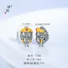 Pu Zuoqiang Color-Preservante Dos Tonos Arena Dorada Accesorios DIY Tara Verde Vajra Pestle Agujero Pasante Cabeza de Buda Cadena de Cuentas de Tres Vías