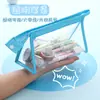 Papelería de Almacenamiento Gran Capacidad Bolsa Transparente Simple para Lápices Suministros Escolares para Estudiantes Bolsa de Papelería para Exámenes Bolsa para Lápices