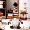 Decorações de Natal Transfronteiriças Enfeites de Gnomo de Café Boneca Sem Rosto Cáqui Boneco Duende Decoração de Casa