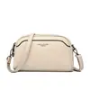 Bolsa feminina com toque de luxo, bolsa quadrada pequena, novo modelo transfronteiriço 2026, bolsa macia versátil para o dia a dia, bolsa de ombro e transversal