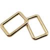 Hebilla Cuadrada de Alambre Redondo de 1 Pulgada 25 mm, Hebilla Rectangular de Ajuste para Mochila Fundida a Presión de Aleación de Zinc, Hebilla Cuadrada para Herrajes de Correa de Hombro