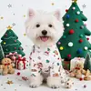 PETCIRCLE Roupas para Cães Pequenos e Filhotes, Fofo Pet Outono/Inverno à Prova de Frio Cobertura Total Protetor de Barriga, Roupa de Casa de Natal