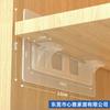 Soporte de Estante Adhesivo Reforzado Sin Costuras, Soporte de Estante para Divisor sin Taladro, Soporte Fijo, Soporte de Esquina, Almacenamiento de Accesorios para Estantes