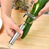 Cuchillo Pelador Acero Inoxidable Hogar Multifuncional Fruta y Verdura Melón Rallador Cortador Pelador de Patatas Rallador