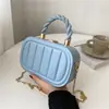 Bolsa Pequeña Color Caramelo de Verano Bolso de Mano para Mujer 2021 Nuevo Diseño de Nicho Bolso Cruzado de Hombro con Cadena