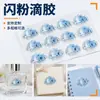 Gota de Cristal Plástico Transparente PVC Pegatina de Pegamento de Gota Señal Logotipo de Coche Marca Registrada de Plástico de Gota Pegatina de Etiqueta Personalizada Impresa Autoadhesiva