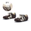Plantillas personalizadas de hierba Ura y piel de cerdo Zapatos de entrenamiento retro de cuero genuino para mujer 2025 Nuevos Zapatos Deportivos Casuales Zapatos Forrest Gump