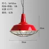 Lustre Estilo Loft de Hong Kong Personalizado Estilo Industrial Retrô Restaurante Hotel Restaurante de Hot Pot Loja de Jardim de Infância Vermelho Lâmpadas Comerciais