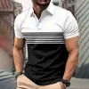 2026 Nuevas Camisas Polo para Hombre Europeas y Americanas Camisas Polo con Estampado Digital Transfronterizo AliExpress Joom Comercio Exterior Al por Mayor