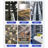 Corrente Industrial Não Padrão Personalização Passo Grande Corrente de Rolos de Serviço Pesado Linha de Montagem Corrente de Transportador Corrente de Guincho Mecânico