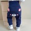 Pantalones grandes de PP para bebé, primavera y otoño, cintura alta, para bebé varón, pantalones para el trasero, protección de vientre, para bebé recién nacido súper lindo