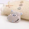 Accesorios de Tela Hechos a Mano con Dibujos Colgante Ins Coreano Color Café Animal Oso Conejo Lindos Accesorios para el Cabello de Niños
