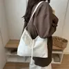 Bolsa de Mano Tejida Texturizada Retro de Nicho para Mujer 2026 Nuevo Estilo Moda Versátil Bolsa para el Trabajo Gran Capacidad Bolso de Hombro Cruzado