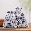 Nueva Bolsa de Almacenamiento de Juguetes Infantiles de Lino Estampado de Dibujos Animados Linda, Bolsillo de Lino, Algodón y Lino, Cordón, Vida Dispersa