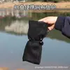 Bolsa de red de pesca, bolsa de red para pesca salvaje, bolsa de red, equipo de pesca portátil, red engrosada, bolsa de red de secado rápido