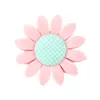 Contas de margarida de silicone, pingentes de pulseira de flor de girassol colorida, acessórios, acessórios de vestuário DIY, decorações
