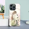 Aplicable a Funda de Vidrio Templado para Apple 18PRO 17PROMAX Chica de Mochila Cubierta Protectora iPhone16 Gato 17E