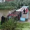 Cortacésped Automático Completo de Sichuan en Stock Barco de Limpieza Grande para Ríos de Fujian Barco de Rescate de Jacinto de Agua