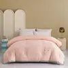 Colchão acolchoado espesso e escovado, colcha de inverno quente escovada, núcleo de colcha doméstico, dormitório estudantil, roupa de cama estampada, atacado de fábrica