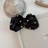 Amor de Verão Rosa~ Coração em Forma de Coração Estilo Francês com Strass Laço de Cetim Presilha de Mola para Mulheres! Presilha de Cabelo e Lenço de Cabeça Versátil de Alta Qualidade