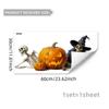Varios Adhesivos de Pared Creativos con Temática de Halloween, Decoraciones de Murciélagos y Fantasmas para Paredes de Baño, Adhesivos de Pared Autoadhesivos de Terror