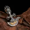 Adaga Vajra Pumbaba Estilo Vintage Estilo Étnico Artesanato Fino Pingente do Tibete Venda Direta do Fabricante
