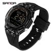 Reloj Electrónico Nuevo en Stock con Esfera Transparente Grande, Reloj Impermeable Luminoso, Reloj Despertador Segmentado Multifuncional, Reloj de Pulsera Unisex