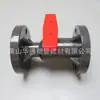 Válvula de Bola con Brida de Plástico Upvc de 6 Pulgadas Válvula de Bola con Brida para Suministro de Agua Dn150Pvc-U Válvula de Bola con Brida 160Upvc