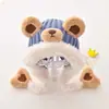 Gorro para Bebé Estilo Otoño e Invierno, Gorro de Felpa para Niños y Niñas, Lindo y Adorable, Gorro Engrosado y Cálido para Protección de Orejas