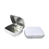 Paleta de Caja de Lata Mini para Bocetos al Aire Libre, Rejilla Portátil para Dispensar Pintura de Acuarela, Caja de Lata para Pegamento de Esmalte de Uñas