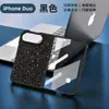 Adequado para a capa de celular iPhone Duo, apresentando um design de diamante brilhante, uma estrutura dobrável e um protetor de tela de vidro temperado integrado; Capa protetora Apple 18 Fold, para vendas transfronteiriças