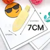 7cm Tie Xiao Zhan Ouyang Nana mismo pasador sin costuras material diy hecho a mano pasador sin costuras de pegamento cremoso accesorios
