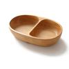 Precio de Fábrica Venta Directa Plato de Madera Platos de Fondo Grueso Platos Platos Creativos para Snacks Plato para Frutas Plato para Pasteles Vajilla
